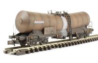 Silver Bullet bogie tank wagon in NACCO livery - 33 80 7898 044 - weathered