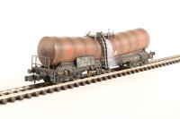 ICA 'Silver Bullet' bogie tank wagon in Ermewa livery - 33 87 789 8003-1 - weathered