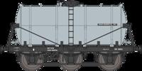 2F-031-027 6 Wheel Milk Tanker United Creameries (Silver) W2002