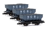 2F-034-047x3 Pack of 3 NCB 21 Ton Hopper Wagons