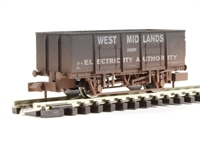 20-ton steel mineral wagon "West Midlands Electricity" - 18 - weathered