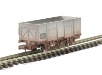 20 ton mineral wagon B315752 in BR grey - weathered