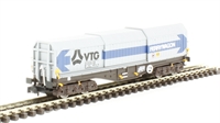 Telescopic hood wagon in Tiphook Rail blue and grey livery - 589 9 098 4