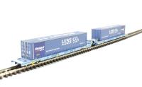 Pair of IKA Megafret wagons -  3368 4943 076 + 2 Less Co2 containers