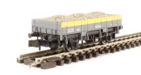 Grampus engineers open wagon in Engineers grey & yellow 'Dutch' livery - DB991643 
