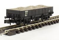 Grampus engineers open wagon in BR black - DB991391 