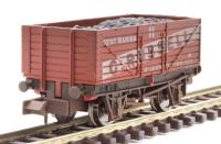7-plank open wagon "G Russell" - 11 - weathered