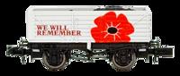 2F-071-139 7 Plank We Will Remember Poppy - Weathered