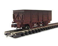20 Ton steel mineral wagon in GWR grey - weathered