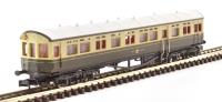 Collett Autocoach 192 in GWR chocolate and cream with Great Western crest