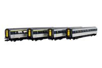 HST prototype Mk3 saloon coach pack - pack of four