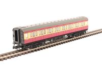 Maunsell third class S2353 in BR crimson and cream