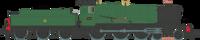 2S-001-005S 4-6-0 Granville Manor 7818 Green Shirt Button Steam Locomotive - DCC Sound