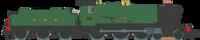 2S-001-006 4-6-0 Fringford Manor 7814 Green Shirt GWR Steam Locomotive