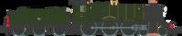 2S-001-010S 4-6-0 Erlestoke Manor 7812 Lined BR Green Late Crest Steam Locomotive - DCC Sound