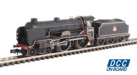 Class V 'Schools' 4-4-0 30921 "Shrewsbury" in BR Black with early emblem - DCC fitted