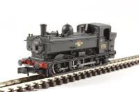 Class 5700 Pannier 0-6-0 3702 in BR black with late crest - DCC Fitted
