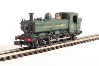 Class 57xx Pannier 0-6-0PT 8767 in BR green with British Railways lettering & later cab - DCC Fitted