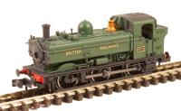 Class 57xx Pannier 0-6-0PT 9741 in BR green with British Railways lettering - Digital Fitted