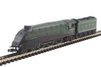 Class A4 4-6-2 4482 "Golden Eagle" in LNER apple green with valances
