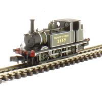 Class A1X Terrier 0-6-0T 2659 in Southern Railway green