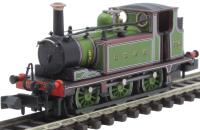 Class A1X 'Terrier' 0-6-0T 734 in London and South Western Railway green