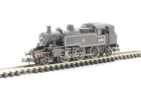 Class 2MT Ivatt 2-6-2 41310 in BR black with early emblem - weathered