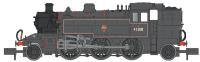 Class 2MT Ivatt 2-6-2T 41208 in BR black with early emblem - digital fitted