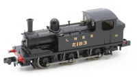 2S-022-002 Class J72 0-6-0 2183 in LNER pre-war unlined black