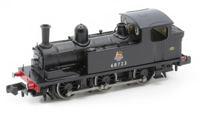 2S-022-004D Class J72 0-6-0 68723 in BR black early emblem - DCC Fitted