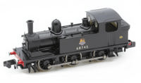 2S-022-005D Class J72 0-6-0 68745 in BR black early emblem - DCC Fitted