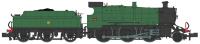 Class 63xx Mogul 2-6-0 6385 in GWR green with shirtbutton emblem
