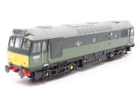 Class 25 D5233 in BR two tone green - Digital fitted