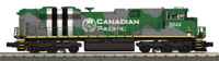 SD70ACe Imperial Canadian Pacific #6644 (VeTrans Scheme Dark Green)