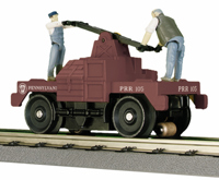 30-2574 Operating Hand Car, Pennsylvania Railroad #105