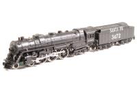 3002CC J3a 4-6-4 Steam Locomotive #3472 ATSF