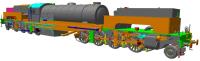 LNER Class U1 2-8-0+0-8-2T Beyer Garratt 69999 in BR black with early emblem (oil fired) with headlight - Digital Sound Fitted