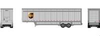 30114 40' Drop Sill Parcel Trailer of the UPS/Logo #708745 30114 40' Drop Sill Parcel Trailer of the UPS/Logo #708745