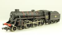 Standard Class 4MT 4-6-0 75078 with BR1B tender & double chimney in BR lined black with late crest