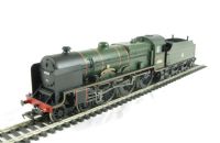 Class 6P Patriot 4-6-0 45503 "The Royal Leicestershire Regiment" in BR green with early emblem