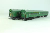Class 205 2H 'Thumper' 2 car DEMU in BR Green - Exclusive to Kernow Model Centre