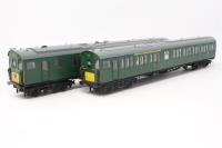 Class 205 2-H Thumper Unit Number 1121 in BR Green with small yellow panel - DCC sound fitted (Kernow Exclusive)