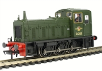 Class 03 Shunter D2011 in BR Plain Green