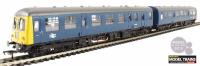 Class 105 Cravens 2 Car DMU in BR blue with full yellow ends (Power Twin Unit)
