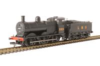 Class 3F 0-6-0 3520 in LMS black with Deeley tender