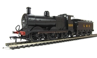 Class 3F 0-6-0 3205 in LMS black.