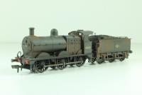 Class 3F 0-6-0 43620 in BR black with late crest - weathered. DCC On Board - Like new - Pre-owned