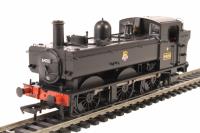 Class 64xx 0-6-0PT pannier tank 6422 in BR black with early emblem