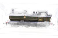 Class 64xx 0-6-0T Pannier tank 6421 in BR lined green with early emblem