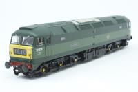 Class 47 D1670 "Mammoth" in BR Two Tone Green livery.
